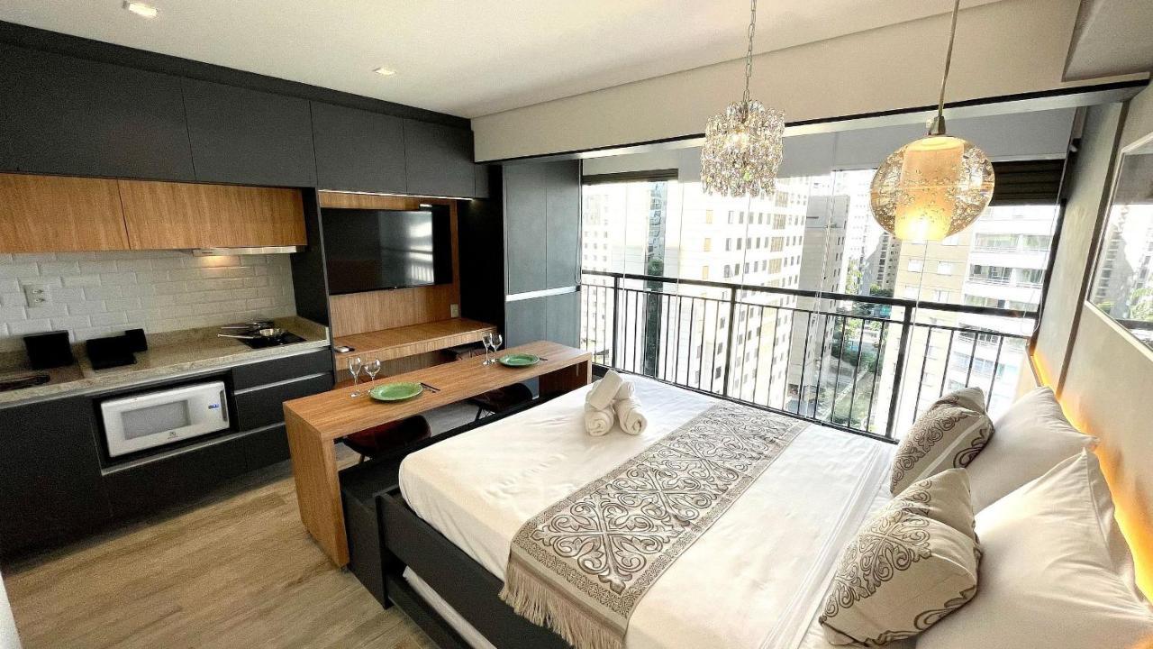 Haus Stay . Luxo . Vitralli Moema São Paulo Buitenkant foto