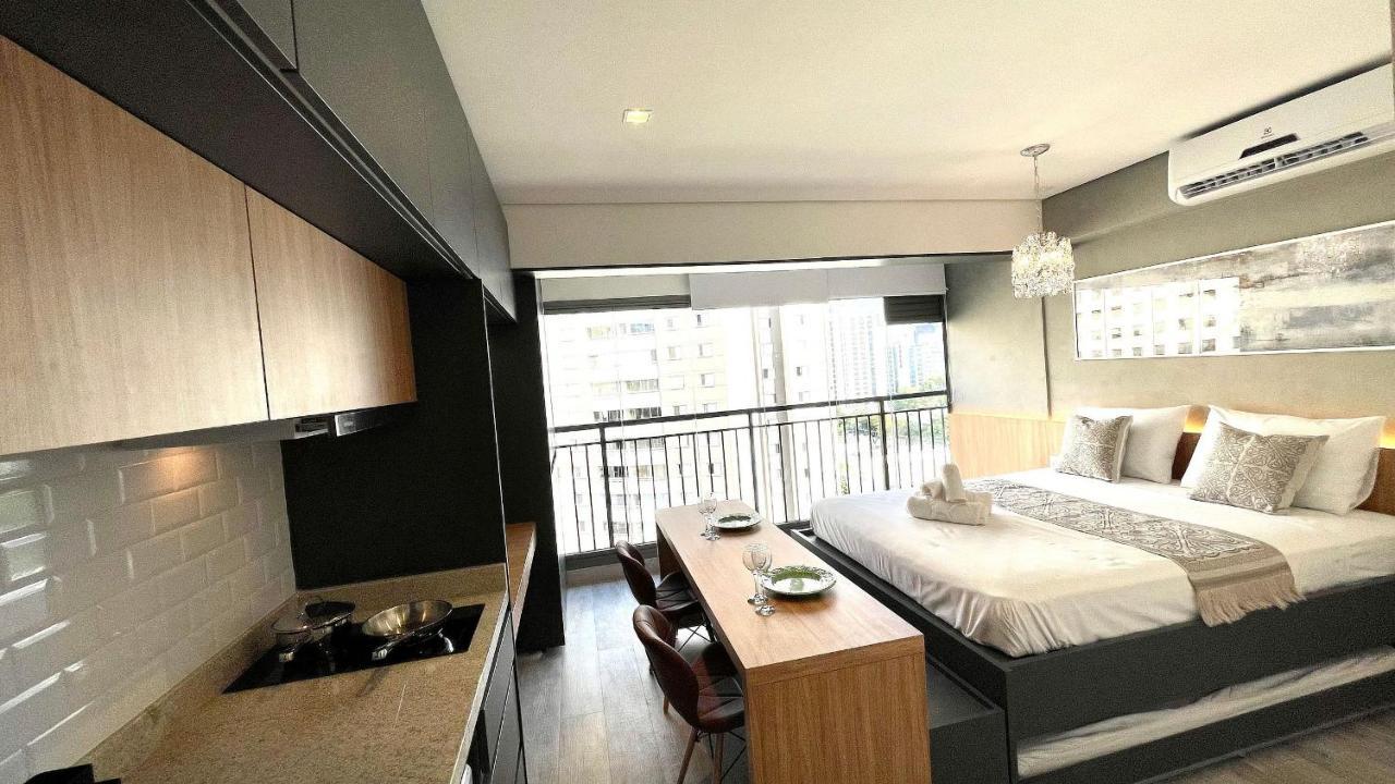 Haus Stay . Luxo . Vitralli Moema São Paulo Buitenkant foto